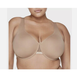 ThirdLove 24/7 Classic Minimizer Bra Nude Tan Underwire Second Skin Size 32F